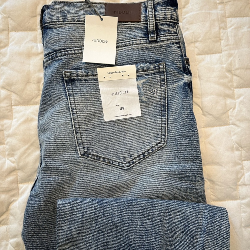 High rise wide leg distressed boyfriend Jeans from VICI site